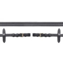 Schockemöhle Zügel Gummi Mit Schnallen Schwarz/Silber -Reitsportbedarf Verkäufe 1103 00016 gummizuegel schnalle black gold.e9f904