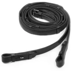 Schockemöhle Zügel GurtmaterialStops Roy/Oak/Cream/Sil WB -Reitsportbedarf Verkäufe 1103 00020 webreins blacksilver.22b92d