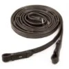 Schockemöhle Zügel Glatt Leder Mit Stops Dunkelbraun/Silber -Reitsportbedarf Verkäufe 1103 00018 leatherreins darkbrownsilver.b2c585