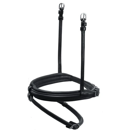 Schockemöhle Nasenriemen Tokyo Select Anatomisch Mit Sperriemen Schwarz/Silber 3 Schockemöhle Nasenriemen Tokyo Select Anatomisch Mit Sperriemen Schwarz/Silber