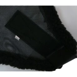 Harry's Horse Fliegennetz Gesichtsmaske Ohren Syntetic Fell Schwarz -Reitsportbedarf Verkäufe agradi 40326812 4.4be329