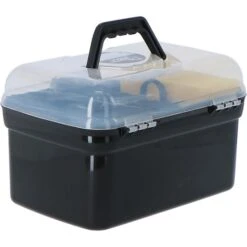 Harry's Horse Putzkiste Komplett Schwarz -Reitsportbedarf Verkäufe agradi 4100612 2.63110b