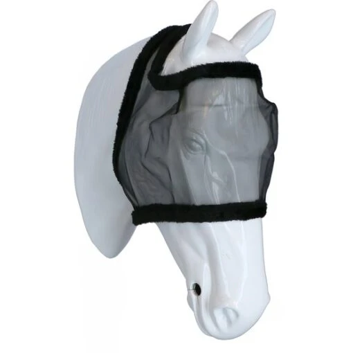 Horka Fliegenmaske Feine Masche Schwarz Shetty