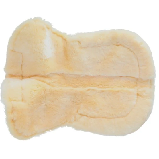 Kavalkade Sattelunterlage Mit Lammfell Braun M 8 Kavalkade Sattelunterlage Mit Lammfell Braun M – Bild 6