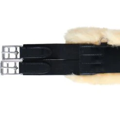 BR Sattelgurt Harlow Sheepskin Schwarz/Naturell -Reitsportbedarf Verkäufe agradi 44321516 3.1b7a8e 1