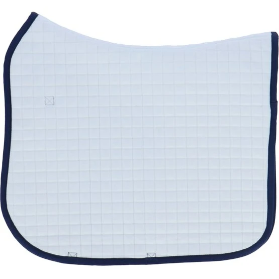 Bucas Schabracke Max Dressur Navy/Silber Warmblut 4 Bucas Schabracke Max Dressur Navy/Silber Warmblut – Bild 2