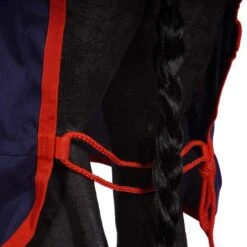 Mio Stable Sheet Navy/Rot -Reitsportbedarf Verkäufe agradi 44634664 3.d72893