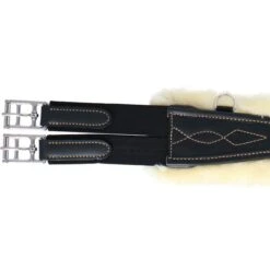 Kentucky Horsewear Kentucky Spring Sattelgurt Sheepskin Anatomic Schwarz -Reitsportbedarf Verkäufe agradi 44669642 3.9096d4