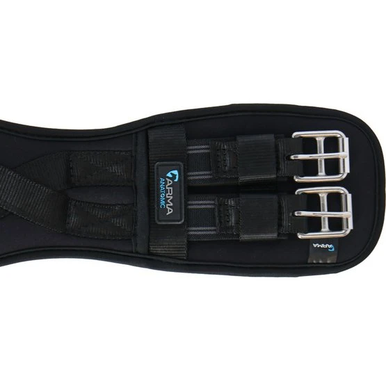 Shires Dressurgurt Memory Foam Braun 12 Shires Dressurgurt Memory Foam Braun – Bild 10