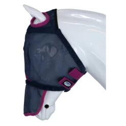 Weatherbeeta Fliegenmaske Comfitec Durable Mesh Mit Nase Navy/Lila -Reitsportbedarf Verkäufe agradi 446981162 3.7d1ece