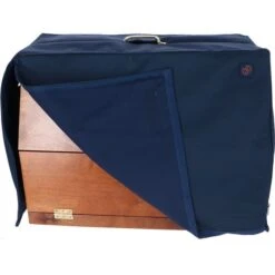 One Equestrian Grooming Box Cover Navy/Gold -Reitsportbedarf Verkäufe agradi 44710166 2.e33964 2