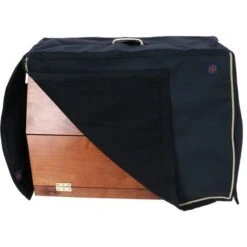 One Equestrian Grooming Box Cover Schwarz/Silber -Reitsportbedarf Verkäufe agradi 44710169 2.bce70d 1