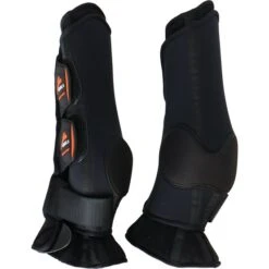 EQuick Transportgamaschen Stable Boots Classic Rear Schwarz