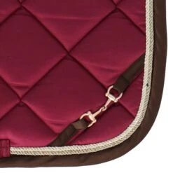 Lauria Garrelli Schabracke Golden Gate Bit Dressur Dunkelrot Pony -Reitsportbedarf Verkäufe agradi 44737583 5.88f906