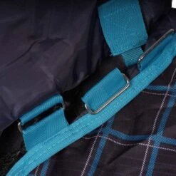 Amigo Pony Plus 50g Schwarz Check Teal/Silver -Reitsportbedarf Verkäufe agradi 44754244 4.2dd254