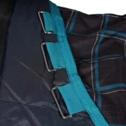 Amigo Pony Plus 50g Schwarz Check Teal/Silver -Reitsportbedarf Verkäufe agradi 44754244 5.1eeb00
