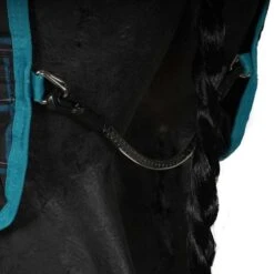 Amigo Pony Plus 50g Schwarz Check Teal/Silver -Reitsportbedarf Verkäufe agradi 44754244 7.7e6c01