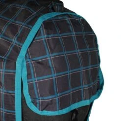 Amigo Pony Plus 50g Schwarz Check Teal/Silver -Reitsportbedarf Verkäufe agradi 44754244 8.4ec516