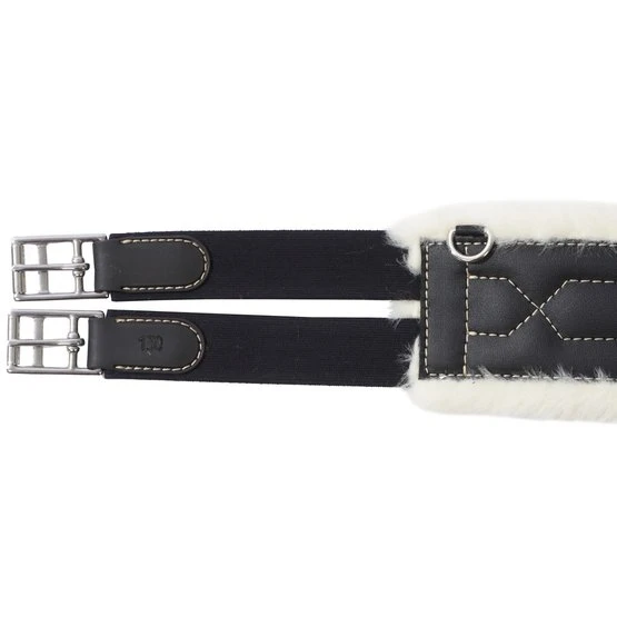 EQuick Sattelgurt ES Jumping Fluffy Schwarz 6 EQuick Sattelgurt ES Jumping Fluffy Schwarz – Bild 4