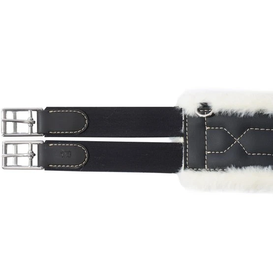 EQuick Sattelgurt ES Jumping Stud Fluffy Schwarz 7 EQuick Sattelgurt ES Jumping Stud Fluffy Schwarz – Bild 5