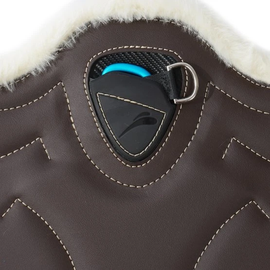 EQuick Sattelgurt ES Jumping Stud Fluffy Schwarz 10 EQuick Sattelgurt ES Jumping Stud Fluffy Schwarz – Bild 8