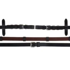 Schockemöhle Zügel Gummi/Leder Mit Schnallen Schw/Silber WB -Reitsportbedarf Verkäufe agradi 44824733 1.fa4d06