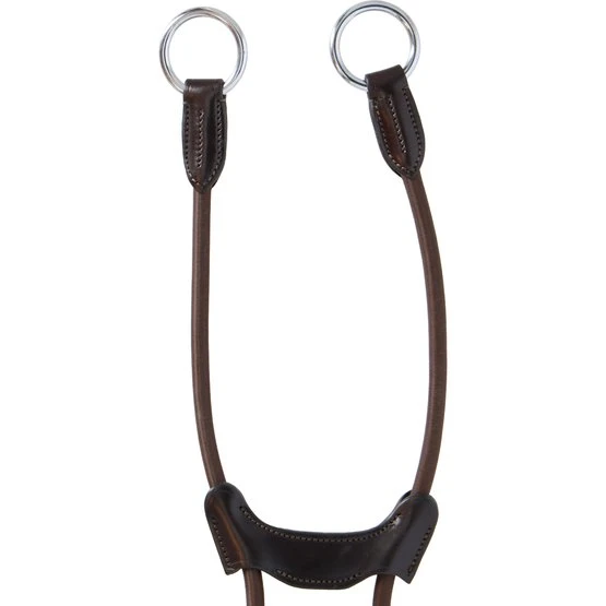 Schockemöhle Martingal Elastisch Antik/Braun/Gold Warmblut 8 Schockemöhle Martingal Elastisch Antik/Braun/Gold Warmblut – Bild 6