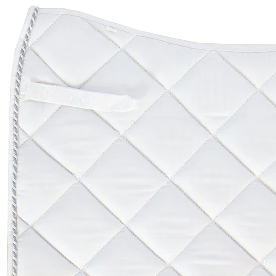 HB Showtime Schabracke Crown Dressur Weiß 5 HB Showtime Schabracke Crown Dressur Weiß – Bild 3