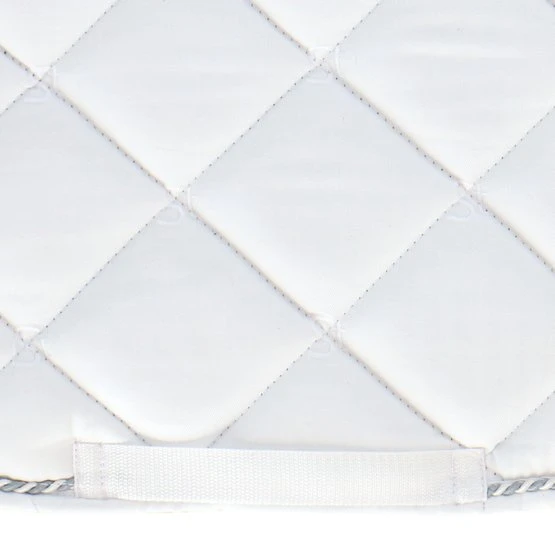 HB Showtime Schabracke Crown Dressur Weiß 6 HB Showtime Schabracke Crown Dressur Weiß – Bild 4