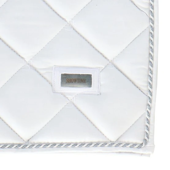 HB Showtime Schabracke Crown Dressur Weiß 7 HB Showtime Schabracke Crown Dressur Weiß – Bild 5