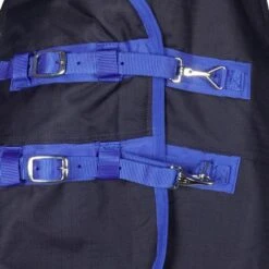 HKM High Neck Decke Winnipeg 1200D 200g Wattefüllung Dunkelblau -Reitsportbedarf Verkäufe agradi 44871129 1.c8778f