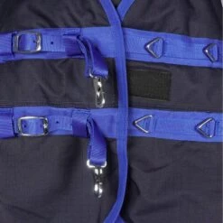 HKM High Neck Decke Winnipeg 1200D 200g Wattefüllung Dunkelblau -Reitsportbedarf Verkäufe agradi 44871129 2.8a815b