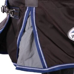 Weatherbeeta Winterdecke Comfitec Ultra Cozi II Detach-A-Neck Medium/Lite Charcoal/Blau/Weiß -Reitsportbedarf Verkäufe agradi 44873958 5.ddaba6
