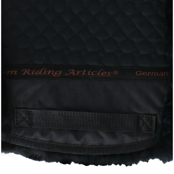 F.R.A. Schabracke De Luxe Dressur Vollfell Weiß Universal 18 F.R.A. Schabracke De Luxe Dressur Vollfell Weiß Universal – Bild 16