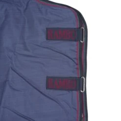 Rambo Halsstück Optimo 150g Navy/Burgund/Teal -Reitsportbedarf Verkäufe agradi 44879373 4.8431e6