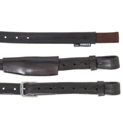 Horka Steigbügelriemen Nylon Dressur Braun/Silber -Reitsportbedarf Verkäufe agradi 44918222 1.2c2e29