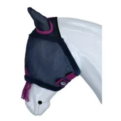 Weatherbeeta Fliegenmaske Comfitec Deluxe Durable Mesh Mit Ohren Und Fransen Schwarz/Lila -Reitsportbedarf Verkäufe agradi 44946874 3.a03c71