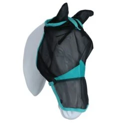 Weatherbeeta Fliegenmaske Comfitec Deluxe Fine Mesh Mit Ohren Und Nase Navy/Türkis -Reitsportbedarf Verkäufe agradi 44946922 1.97bb1c