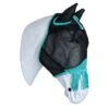 Weatherbeeta Fliegenmaske Comfitec Deluxe Fine Mesh Mit Ohren Und Fransen Schwarz/Türkis -Reitsportbedarf Verkäufe agradi 44946934 1.ec7f42 1