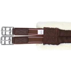 HKM Sattelgurt Teddy Schwarz/Creme -Reitsportbedarf Verkäufe agradi 44987598 3.ab5723