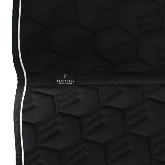 EQUITHÈME Schabracke French Touch Dressur Schwarz Warmblut 5 EQUITHÈME Schabracke French Touch Dressur Schwarz Warmblut – Bild 3