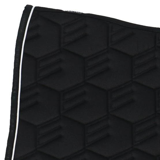 EQUITHÈME Schabracke French Touch Dressur Schwarz Warmblut 6 EQUITHÈME Schabracke French Touch Dressur Schwarz Warmblut – Bild 4