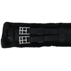 Norton Kurzer Sattelgurt Smooth Elastik Schwarz -Reitsportbedarf Verkäufe agradi 45045024 3.4be036