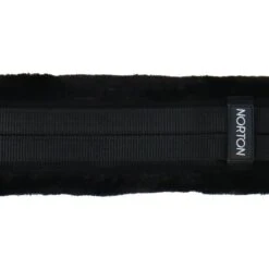 Norton Kurzer Sattelgurt Smooth Elastik Schwarz -Reitsportbedarf Verkäufe agradi 45045024 4.e35c66