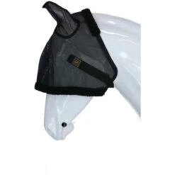BR Fliegenmaske Mit Ohren Mit Teto Und Fleece Schwarz Warmblut -Reitsportbedarf Verkäufe agradi a10575942 3.9bf535