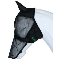 Agradi Horse Fliegenmaske Fine Mesh Mit Ohren Und Nase Schwarz -Reitsportbedarf Verkäufe agradi vliegenmasker met oren zwart 3.14ce32