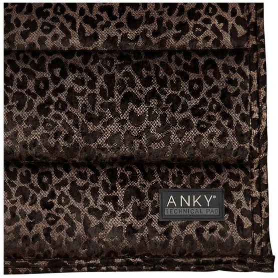 ANKY Schabracke Leopard Print Dressur Kupfer Full 4 ANKY Schabracke Leopard Print Dressur Kupfer Full – Bild 2