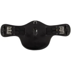 BR Sattelgurt Truro Bauchschutz Schwarz/Silber