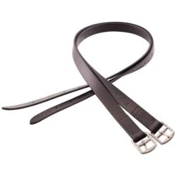 Tekna Steigbügelriemen Edelstahl Schnallen Braun 145cm