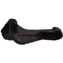 BR Sattelunterlage Mit Herrausnehmbarem Kissen Sheepskin Schwarz/Naturell -Reitsportbedarf Verkäufe br 154005 b123 01.28b457